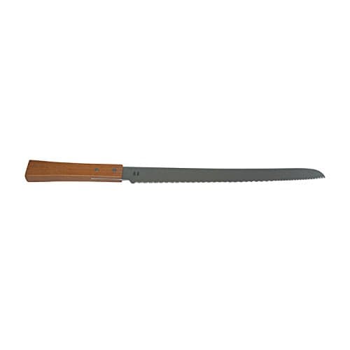 Morinoki Japanese Stainless Steel Bread Knife, 9.4-in / 24-cm
