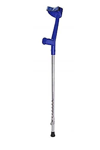 MUBBAElbow Crutches Hand Stick one Leg Blue