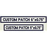 Custom Embroidered Patch 6" X 0.75" - Just Add Your Name