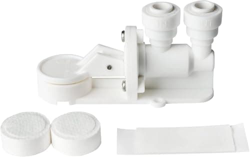 iSpring ALS1 Leak Detector and Shut-Off Valve for Reverse Osmosis and Under Sink Water Filtration Systems - 1/4” Quick Connect