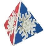 CUBEMATE HESHU Gear 2x2x2 Pyraminx Magic Cube Puzzle White