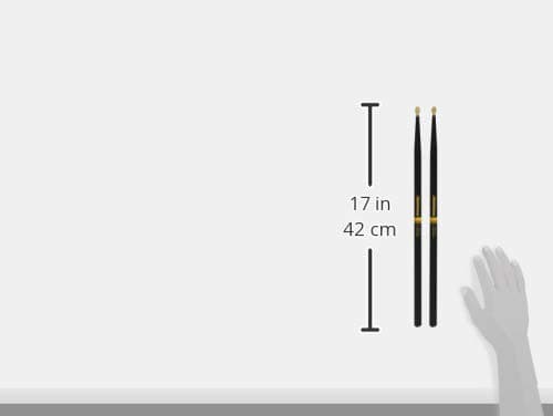 Promark R7AAG Rebound 7A Active Grip Acorn Wood Tip