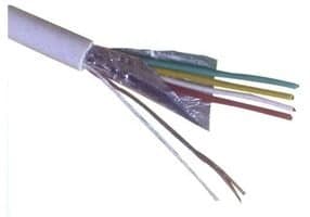 5300UE 008U1000 - Belden 2-Conductor 18 AWG Unshielded Cable, CMR, Gray, 1000 ft.