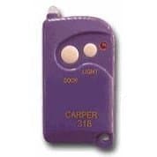 Carper 318T Key Chain Garage Door Opener Remote