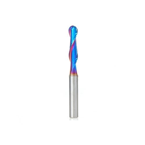 Amana Tool - 46376-K Solid Carbide Spektra Extreme Tool Life Coated Up-Cut Ball Nose Spira