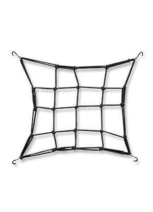 Stand Up Paddle Board Cargo Net with 4 Anchors Allowing Bungee to Stretch Securing Other SUP Accessories and Tie Down Personal Valuables Safely (25" x 25")