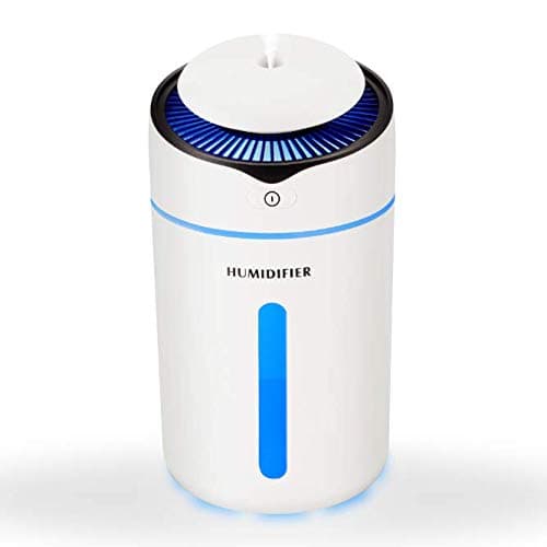 Speclux New I9 Car Diffuser, Cool Mist Air Car Humidifier Air Refresher, Air purifier, USB Ultrasonic Diffuser with 7 LED Lights, 2 Spray and Lighting Model, Auto Shut-Off, for Car Travel/Office/Home