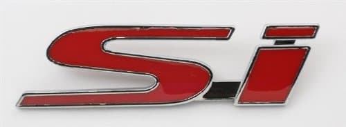 Fit for Honda Civic Si Chrome Emblem for Rear Trunk Logo