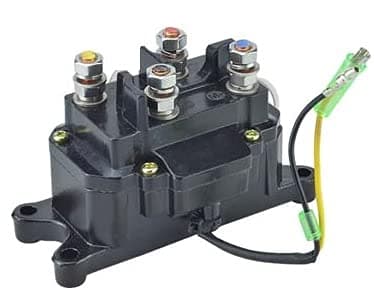 USAutoElectric SRY22034 Solenoid, control Relay Switch for Reversible Motors, Winch motors, other DC motors