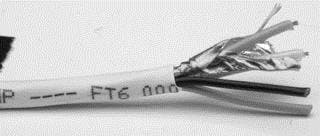 BELDEN 1502R 010500 Cable, SHLD Composite, 4COND, 22/18AWG, 500FT, 300V