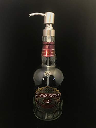 Dispenser for Soap Altered Chivas Regal Glass Bottle 750 ml Waterproof label