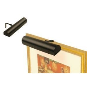 Cordless Picture Light with Remote Control–Color: Black –Length: 18" for Pictures up to 45 Inches Wide- Safe for Artwork – No UV and NO Heat – Solid Steel Frame 2.5 lbs – Dimmer Included