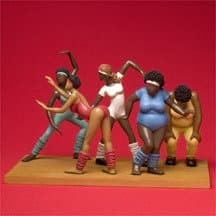 ANNIE LEE Stretch One & Two Figurine