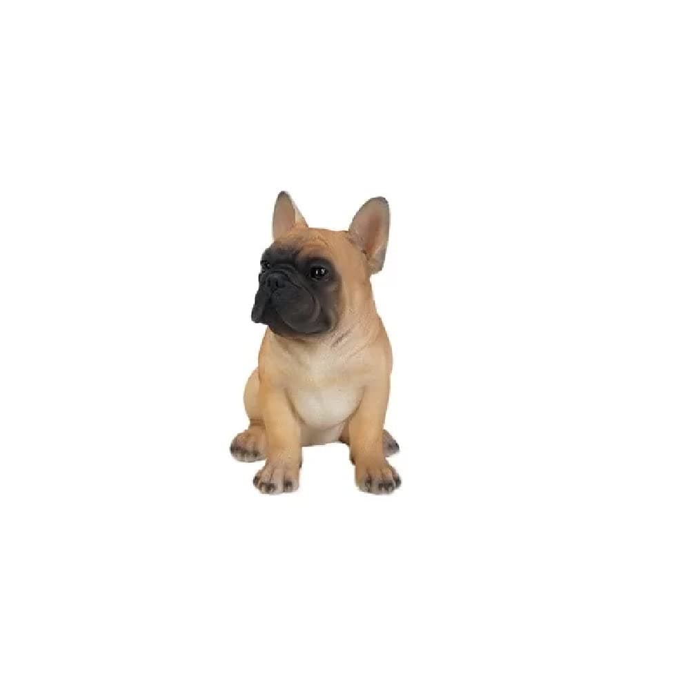 All Line Sitting French Bulldog Puppy, 7.75" (Multicolor)