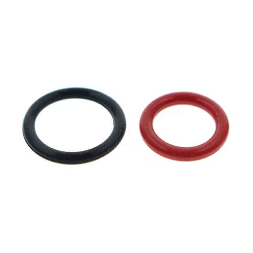AUTOKAY 91370-SV4-000 Pack of 2 Power Steering Pump Rubber Inlet & Outlet O-Ring Seals Set for Honda Power Steering Pump P/S Hi Pressure Hose 91345-RDA-A01