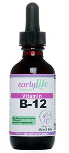 earlyLife Vitamin B-12 Drops for Mom and Baby (2 OZ)