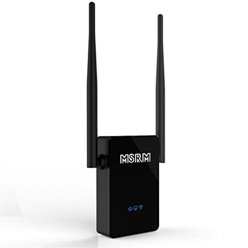 MSRM US302 Wi-Fi300Mbps with 360 Degree Full WiFi Covering with Dual External Antennas (Black)
