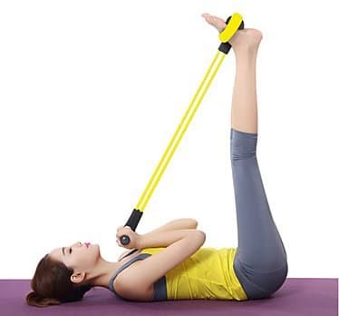 Main exercise breast weight loss stomach thin waist and abdomen exercise machine (yellow)
