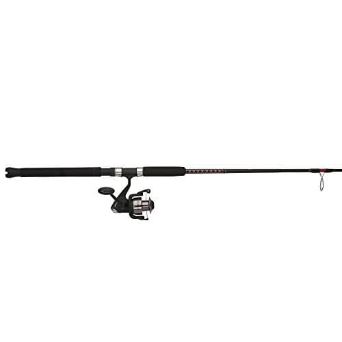 UglyStik Big Water Trolling Combo 2 Bearings, 6'6"" Length, 2 Piece Rod, 10-25 lb Line Rating, Medium Power
