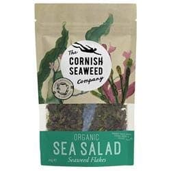 Cornish Seaweed Company | Organic sea Salad | 4 x 30g