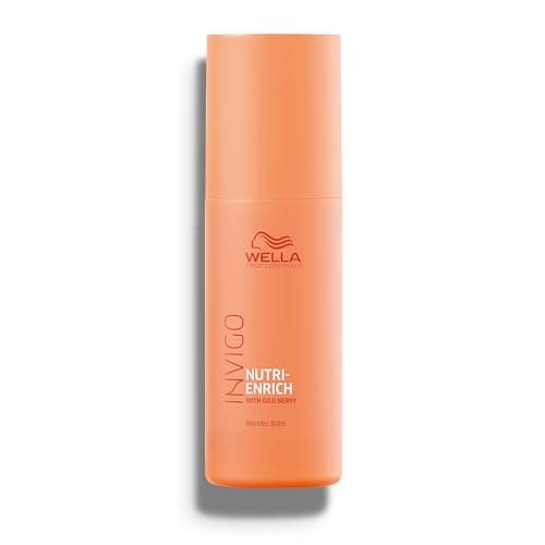 Wella Professionals Invigo Nutri-Enrich Wonder Balm, Treat & Repair Dry Or Stressed Hair, Nourishment, Smoothness & Shine, With Goji Berry Rich In Vitamins, Minerals & Peptides, 150ml