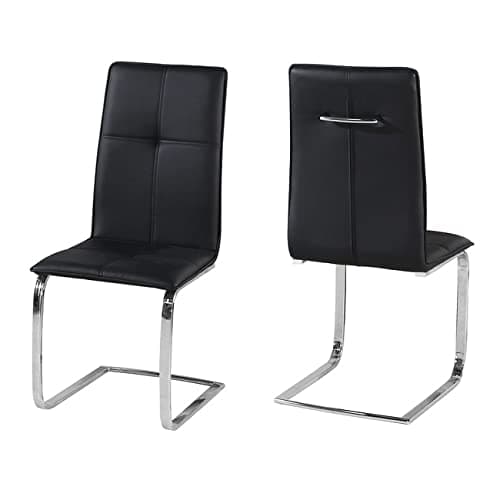 Netfurniture Supor Chair Black (Pack Of 2)