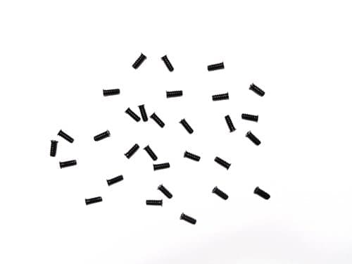 APEVIA Black Case Fan Screws 30 in 1 Pack FS-30BK