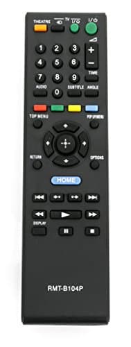 New Remote Control fits for Sony RMT-B104P RMT-B104C RMT-B104A BLU-RAY DISC Player BDP-S350 BDP-S360 BDP-S480 BDP-S490 BDP-S185 BDP-S270 BDP-S300 BDP-S370 BDP-S380 BDP-S470