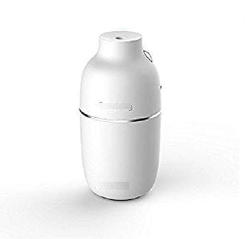 Plastic Mini Humidifier Aroma Diffuser (180ml, 90x90x185mm, White)