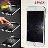 Powerdigital(tm) [[ 1 Pack ]] Glitter Diamond Sparkling Tempered Glass Screen Protector for iPhone 8 Plus / 7 Plus 5.5"