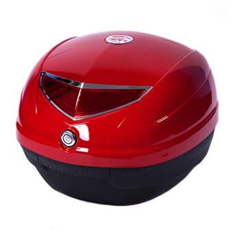 Scooter Topcase, Vega 33L Capacity, Color Matched to Genuine Buddy Red