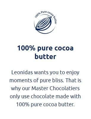 Leonidas Belgian Chocolates - Dark Chocolate with Orange - 100 gr