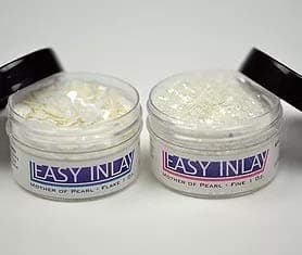 Mother-of-pearl Inlay Supplies for Woodworkers, Turners, Casters, Luthiers, Professionals and Hobbyists - Combo, 2 oz.