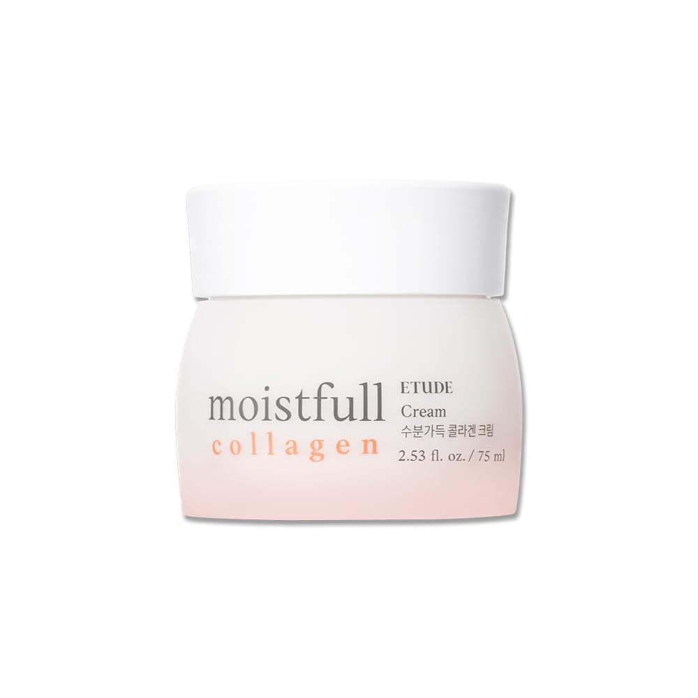 Moistfull Collagen Cream 2.53fl.oz(75ml) | Collagen Water Delivers Hydration To Make Your Skin Bouncy & Dewy | Soft And Adhering