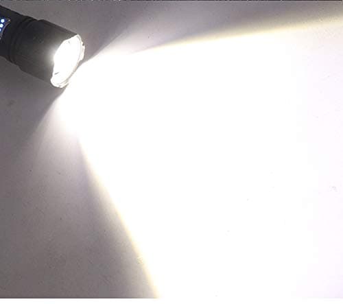 XHP90 Flashlight USB Rechargeable 9000 High Lumens Torch Light 5 Modes Zoomable Super Bright Flash Light Best for Hiking Camping Outdoor Sport