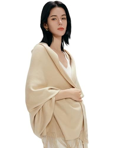 maamgic Women's Winter Scarf Soft Warm Scarf for Women Cozy Shawl Wraps for Women Lightweight Pashmina Style Wrap