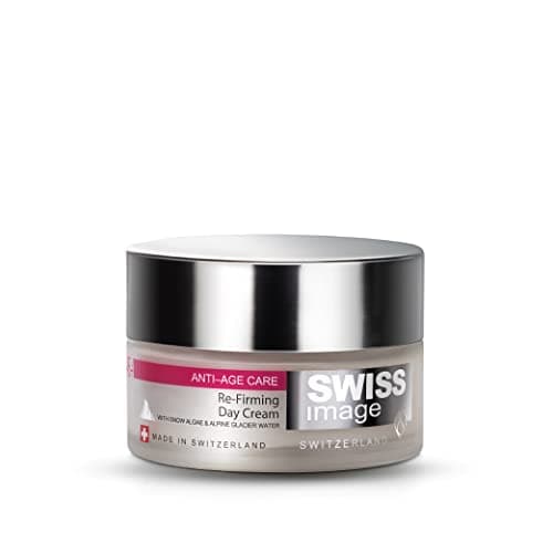 Swiss Image Anti-Ageing Refirming Day Cream | Collagen Boosting & Wrinkle Lift | Snow Algae & Alpine Glacier Water | Promotes Skin Elasticity & Firmness | For All Skin Types | 50ml