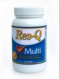Res-Q ResQ Multi Advanced Heart Health Multivitamin ~ 1-90 Capsule Bottle by Res-Q 1250