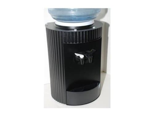 Celsius Countertop Bottled Water Cooler Powdercoated Black, Room Temperature & Cold