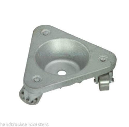 Bond Caster Tri Dolly Steel Base Material Handling Dolly with Steel Wheels