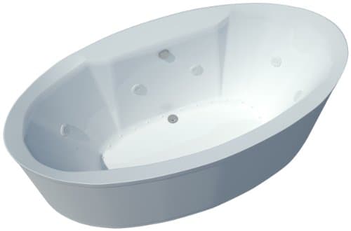 S3468SD Tubs Suisse 34 by 68 by 23-Inch Rectangular Air and Whirlpool Water Jetted Bathtub, White