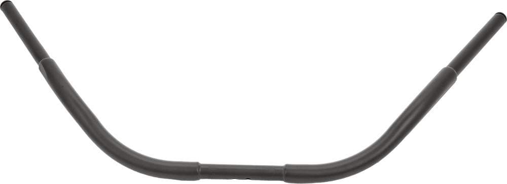 HardDrive 31-0184MBS Black 1.25"with 3.5" Rise Fat Beach Handlebar