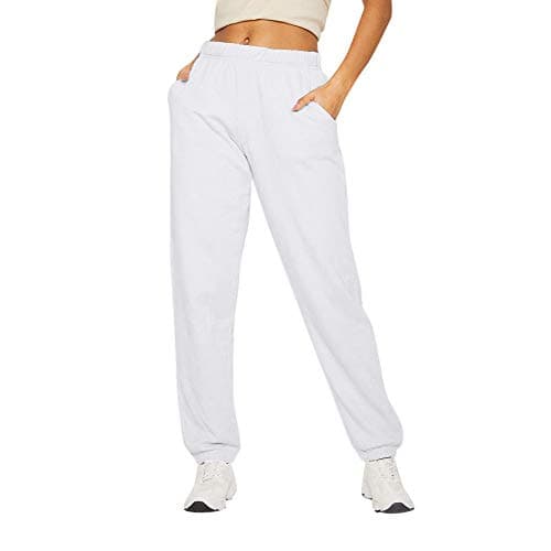 TRENDINAO Womens Ankle Joggers Sweatpants,Girl's Casual Lightweight Drawstring Trousers Tapered Athletic Sport Cargo Pants