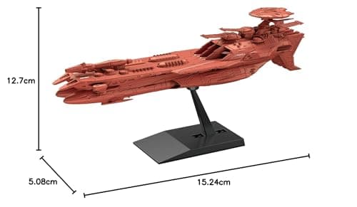BANDAI SPIRITS Bandai Hobby Mecha - Deusula The 3rd [Yamato 2205], Hobby Mecha Collection Model Kit