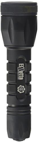 Elzetta B132 Bravo 2-Cell Flashlight with Standard Bezel Ring, High Output AVS Head, Click Tailcap