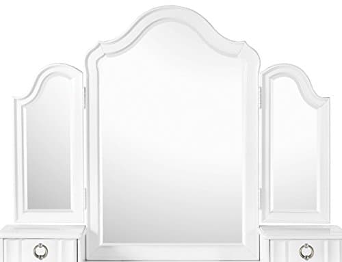 Magnussen Home Furnishings Y2194 Gabrielle Wood Vanity Tri-fold Mirror (Mirror Only)