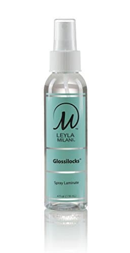 LEYLA MILANI Heat Protecting Anti Frizz Shine & Thermal Spray Alcohol-Free, Clean Melon Scent-GLOSSILOCKS SPRAY by Leyla Milani Hair