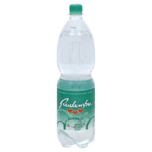 Radenska Water, Mineral, Plastic Btl, 50-Ounce (Pack of 6)