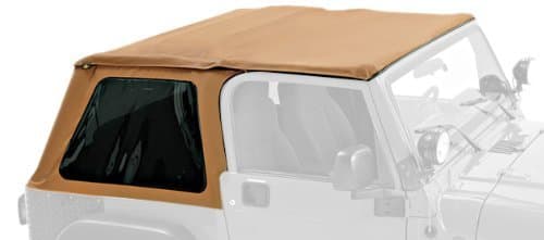 Pavement Ends by Bestop 5684037 Spice Frameless Sprint Top for Jeep Wrangler by Pavement Ends