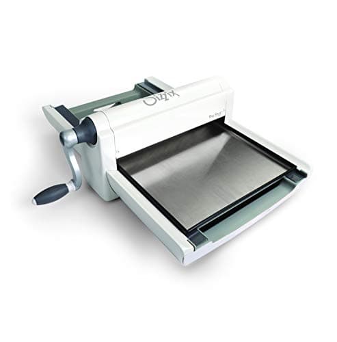 Sizzix 660550 Big Shot Pro Cutting/Embossing Machine with Standard Accessories, Large, White and Gray